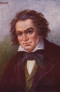 Beethoven (färg litho)