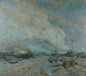 godsstation av Rudolf Quittner