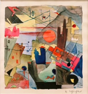 Dadaistiskt experiment av Rudolf Schlichter