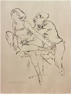 Der Verführer (Liebesunterhaltung) von Rudolf Schlichter