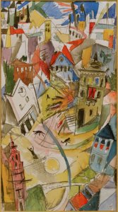 Explosionen av Rudolf Schlichter