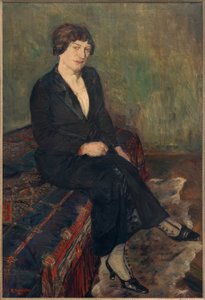 Konstnärens syster av Rudolf Schlichter