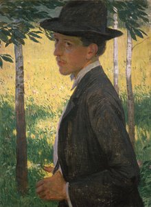 Självporträtt, omkring 1905 (olja på duk)