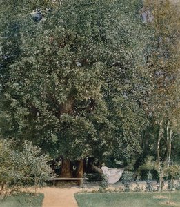 Från spaparken i Tepliz av Rudolf von Alt