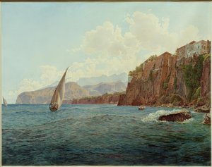 Sorrento / Sorrento (Kampanien, Italien). av Rudolf von Alt