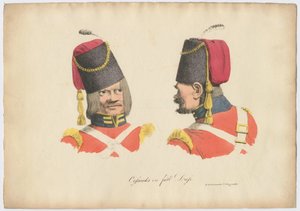 Kosackuniformen, 1820