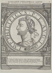 Östromerske kejsaren Philippikos Bardanes (tryck) av Rudolph Wyssenbach