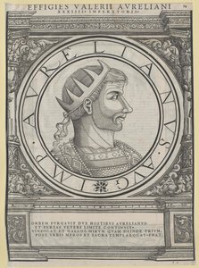 Romerske kejsaren Aurelianus (tryck) av Rudolph Wyssenbach