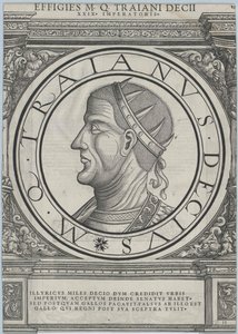Romerske kejsaren Decius (tryck) av Rudolph Wyssenbach