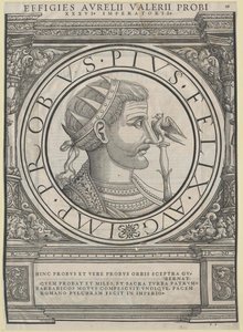 Romerske kejsaren Probus (tryck)
