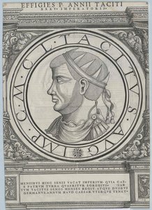 Den romerske kejsaren Tacitus (tryck) av Rudolph Wyssenbach