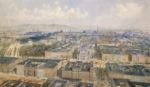 Panorama över Wien, 1871