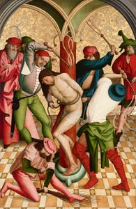 Kristi flagellation av Rueland Frueauf d. Ä.