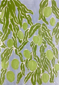 Grön citruslund