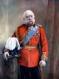 Prins George, hertig av Cambridge, medlem av den brittiska kungafamiljen, sent 1800-tidigt 1900-tal
