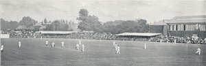 University Cricket Match at Lords, c1896 av Russell and Sons