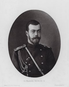 L Armee Russe: Sa Majeste Nicolas II (s/v foto) av Russian Photographer (after)