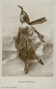 Anna Pavlova, rysk prima ballerina (s/v foto) av Russian Photographer