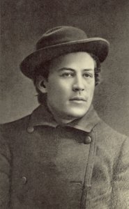 Anton Tjechov, rysk dramatiker, Moskva, 1883 av Russian Photographer