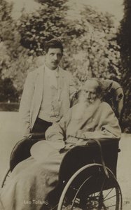 Leo Tolstoy, rysk författare av Russian Photographer