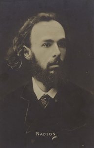 Semyon Nadson, rysk poet av Russian Photographer