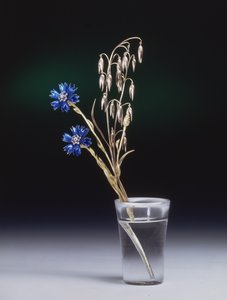 Blåklint och majsöron, Faberge verkstad, 1880-talet