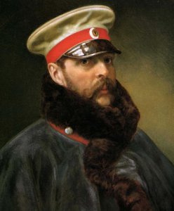 Kejsar Alexander II, ca 1888 av Russian School
