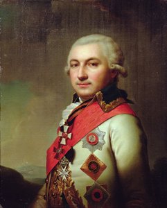 Porträtt av amiral Jose (Osip) de Ribas, efter 1796