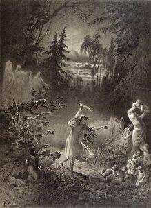 Fruktansvärda hämnd, 1874 av Russian School