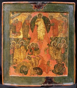 Förvandlingen (tempera på panelen) av Russian School