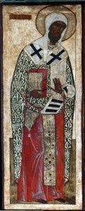 Sankt Leontius av Rostov, 1500-talet. av Russian icon.