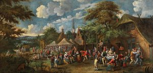 Bymässa, um 1700. av Rutger Verburgh