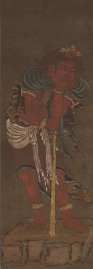 Skötare av Fudo Myoo, 1300-talet av Ryushu Shutaku