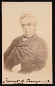 Porträtt av John V. L. John VanSchaick Lansing Pruyn 1811-1877, före 1877. av SJ Thompson