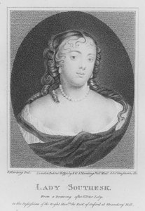 Lady Southesk (gravyr) av S. (after) Harding