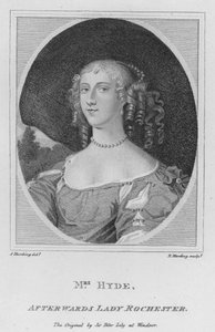 Mrs Hyde, efteråt Lady Rochester (gravyr)