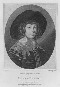 Prins Rupert (gravyr) av S. (after) Harding