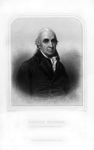 Dugald Stewart, skotsk filosof, 1870 av S. Freeman