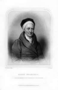 Henry Mackenzie, skotsk romanförfattare och diverse författare, 1870. av S. Freeman