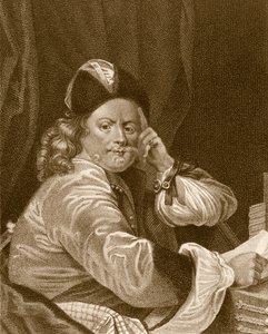 Thomas Killigrew, graverad av J.J. Van den Bergh av S. Harding
