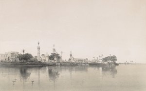 95. Fouah, vid Nilen, 1843. av Sabatier