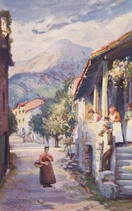 Tamargue från La Souche (färglitografi) av Sabine Baring Gould