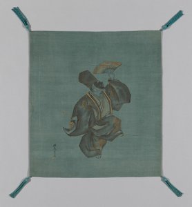 Fukusa presentomslag, Japan, sen Edo-period 1789-1868, tidigt 1800-tal av Saeki Ganryô