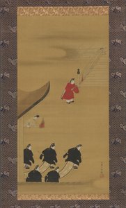 Aktiviteter under de tolv månaderna Tsukinami-e, sent 1790-tal. av Sakai Hoitsu