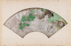 Lönngren på våren, tidigt 1800-tal av Sakai Hoitsu