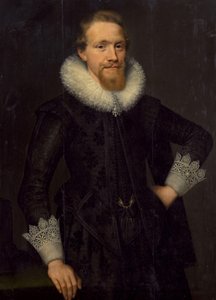 Porträtt av Jacob Pergens (?-1681) av Salomon Mesdach (attributed to)