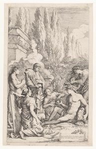 Genius av Salvator Rosa av Salvator Rosa
