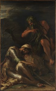 Aeneas dröm av Salvator Rosa
