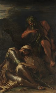 Eneas dröm, 1660-65. av Salvator Rosa
