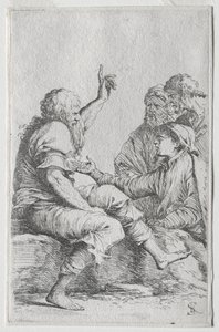 The Figurine Series: Figurine, 1656-57. av Salvator Rosa